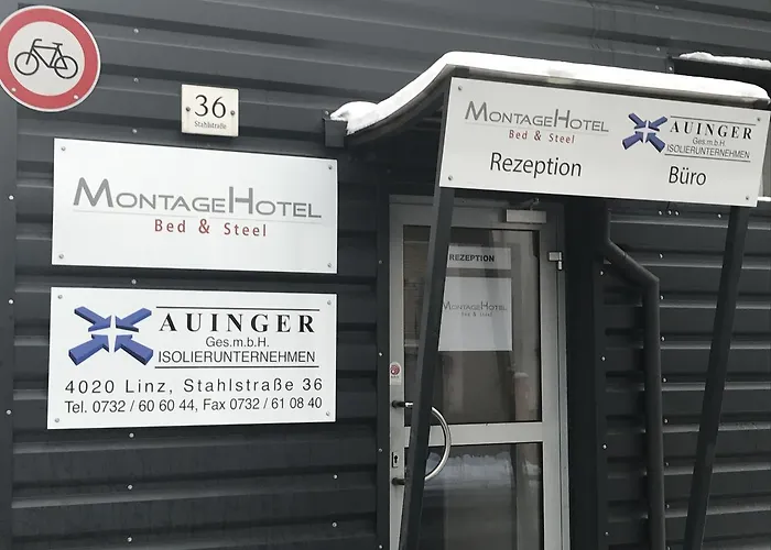 Montagehotel Bed & Steel Hotell Linz